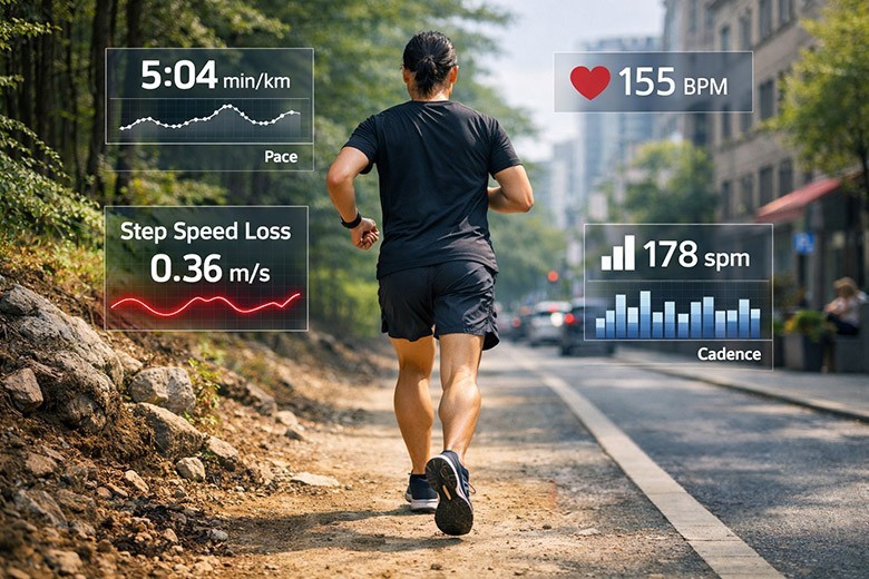 Futócipő tesztelés Garmin futásdinamika ellenőrzésel