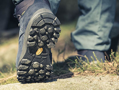A Hanwag bakancsok és túracipők talpáról